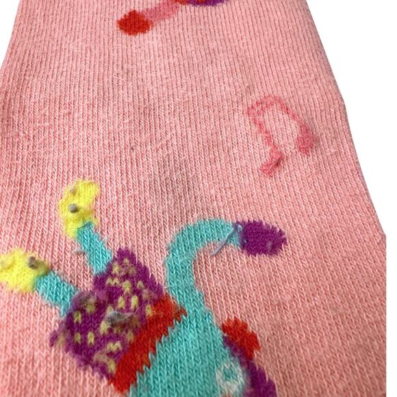 Oilily Organic Cotton Puff Sleeve Dress and Tights Size 104 (4 Years) Pink Multi - Picture 15 of 16